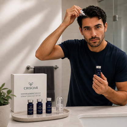 Crisoar Microneedle Infusion Kit — Fuller Hair Starts at the Root